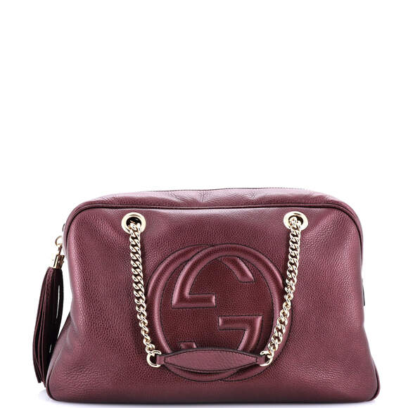 Gucci Soho Chain Zip Shoulder Bag #165540G10B - Picture 2 of 8